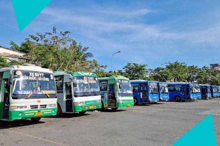 Mạng lưới các tuyến xe đa dạng tại Bến xe Gò Công, phục vụ nhu cầu di chuyển hành khách