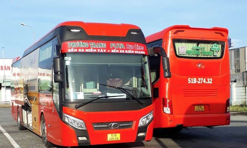Mạng lưới tuyến đường của Nhà xe Phương Trang phủ sóng khắp các tỉnh thành