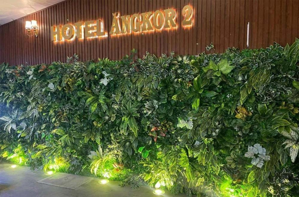 Mặt tiền Khách sạn Angkor 2, một lựa chọn chỗ nghỉ bình dân ở Gò Vấp
