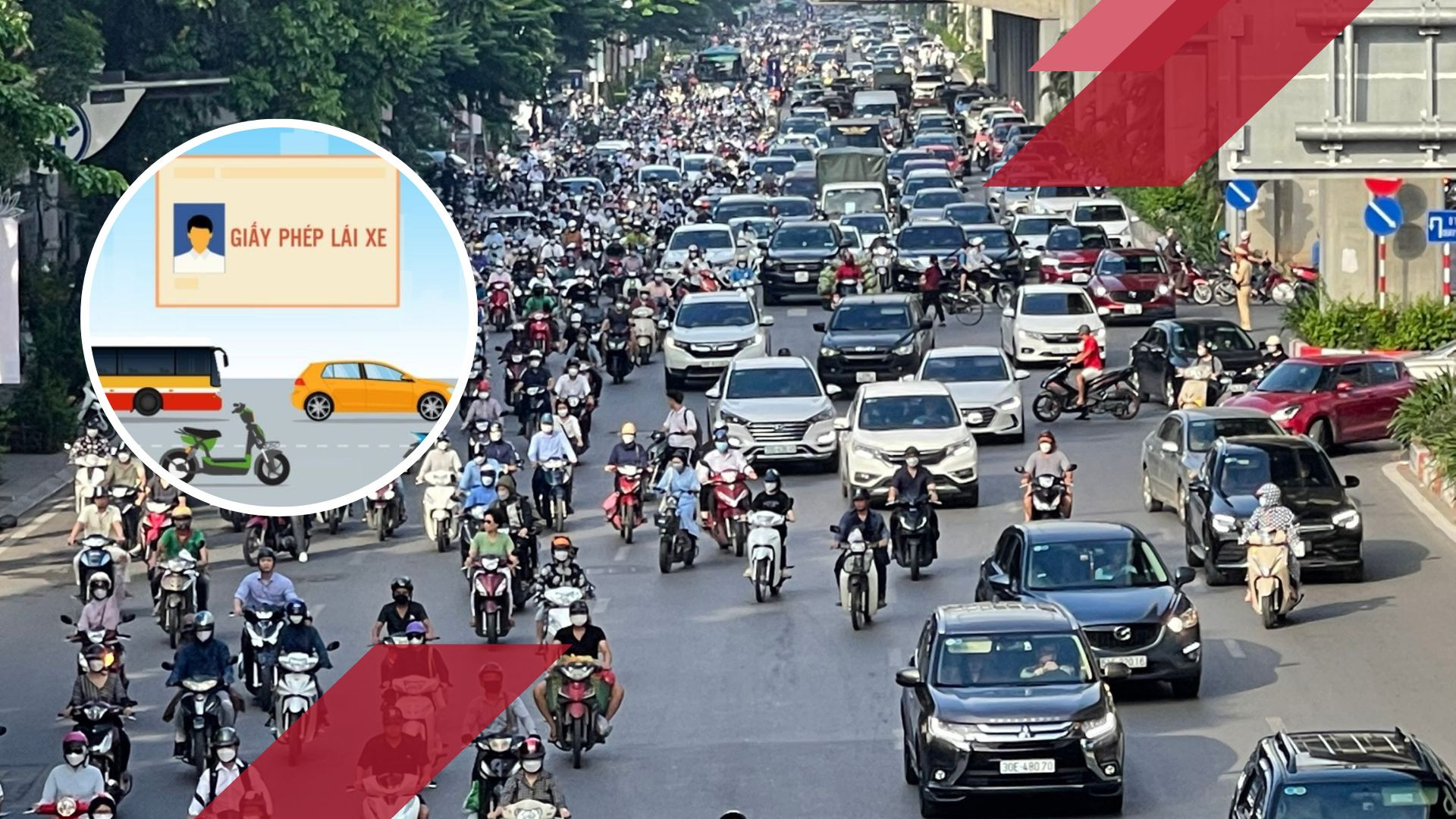 Mẫu giấy phép lái xe mới theo luật giao thông