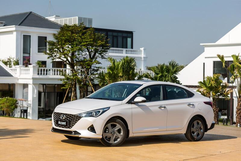 Mẫu sedan Hyundai Accent với thiết kế hiện đại và giá thành phải chăng