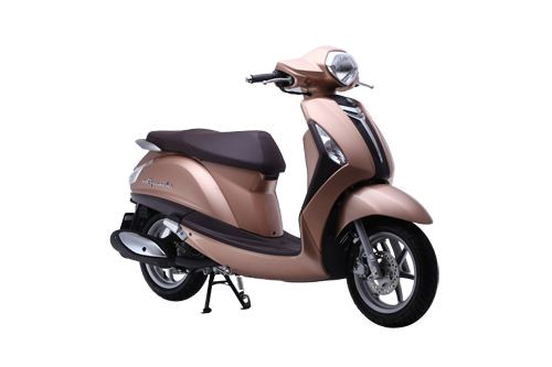 Mẫu xe tay ga Nozza Grande tông màu nâu Louvre Brown quý phái