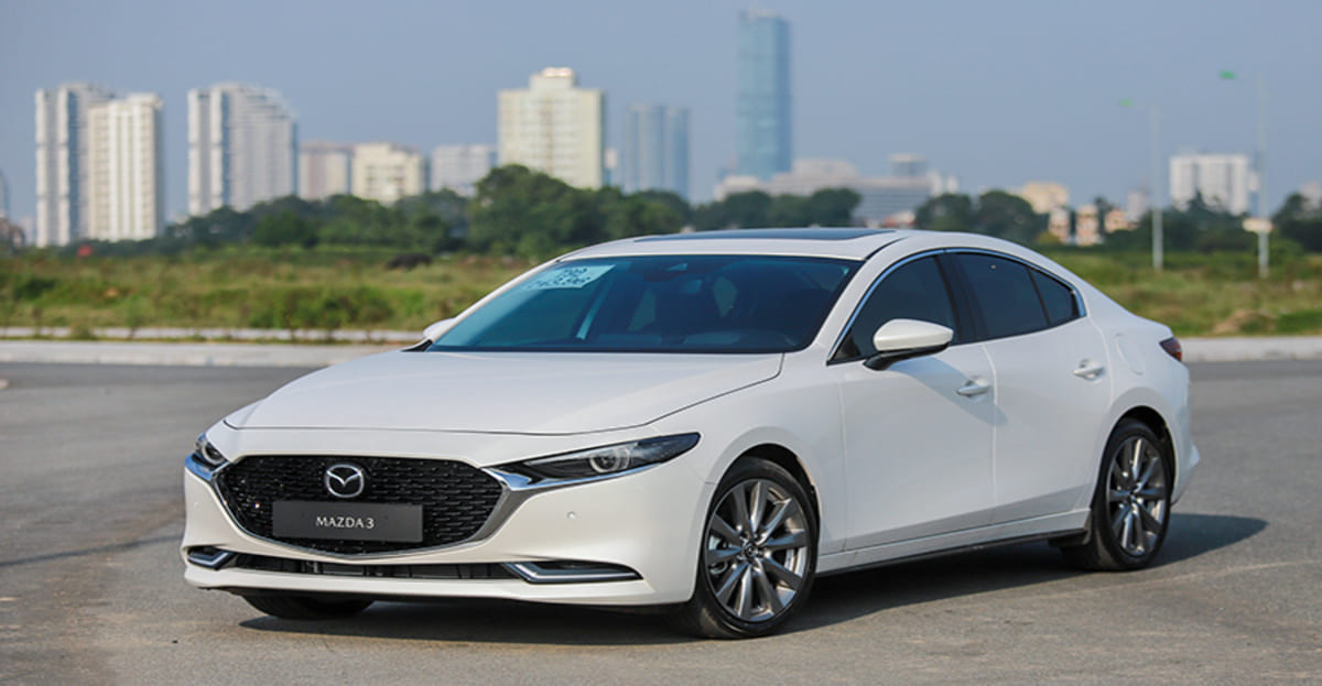 Mazda 3, một trong các dòng xe sedan hạng C được ưa chuộng