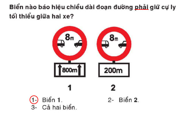Mẹo nhận biết biển báo 'Phải' khi thi bằng lái xe máy A1