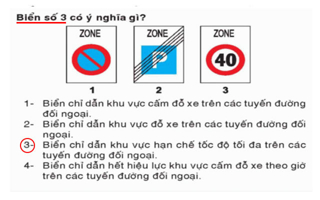 Minh họa biển báo đường đối ngoại giúp ôn thi bằng lái xe máy A1
