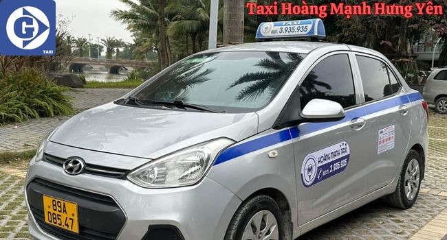 Minh họa cách đặt xe Taxi Hoàng Mạnh qua ứng dụng di động