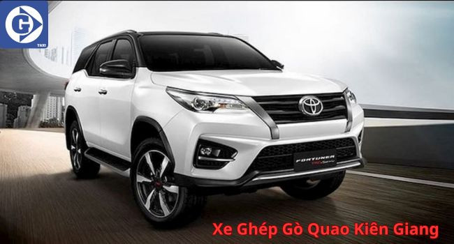 Mô hình xe ghép tiện lợi tại Gò Quao Kiên Giang, phục vụ nhu cầu đi lại