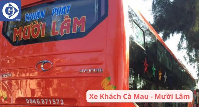 Mô hình xe khách phổ biến trên các tuyến đường tại Cà Mau