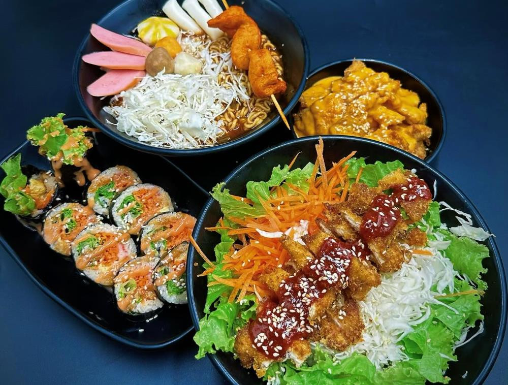 Món tokbokki hấp dẫn tại Hangu, một địa điểm ăn vặt Gò Vấp chuyên món Hàn Quốc