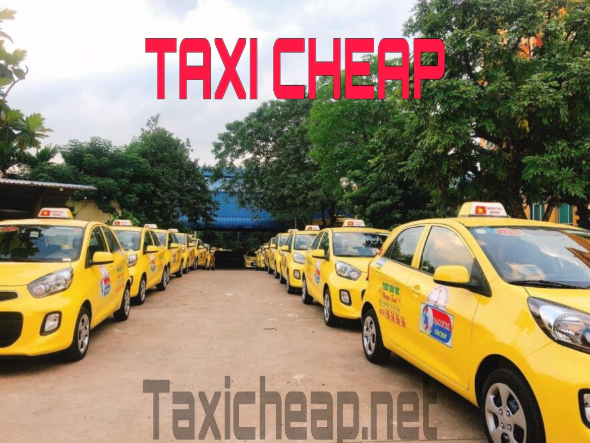 Một chiếc taxi đang đón khách tại Gia Kiệm, Đồng Nai, minh họa dịch vụ đặt taxi gia kiệm đồng nai