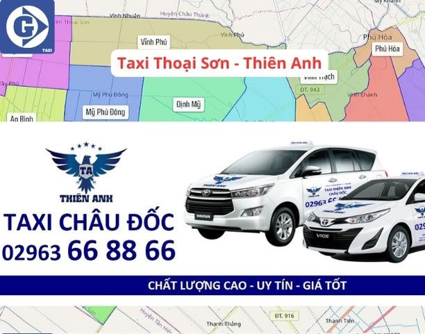 Một chiếc taxi giá rẻ tại Thoại Sơn