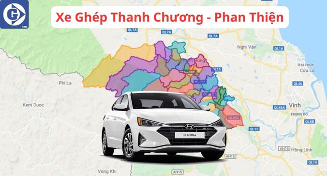 Một chiếc xe 7 chỗ thường dùng cho dịch vụ xe ghép tại Nghệ An