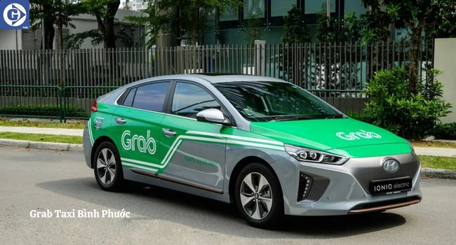 Một chiếc xe công nghệ đang hoạt động tại Bình Phước