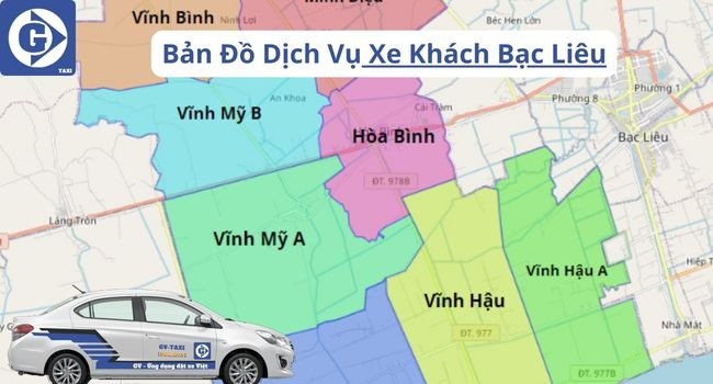 Một chiếc xe khách hiện đại đang đỗ tại bến, biểu tượng cho dịch vụ vận tải hành khách chất lượng tại Bạc Liêu
