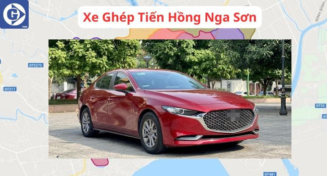 Một chiếc xe phục vụ tuyến xe ghép Nga Sơn Thanh Hóa