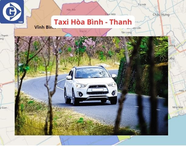 Một chiếc xe taxi thuộc hãng Taxi Thanh ở Bạc Liêu