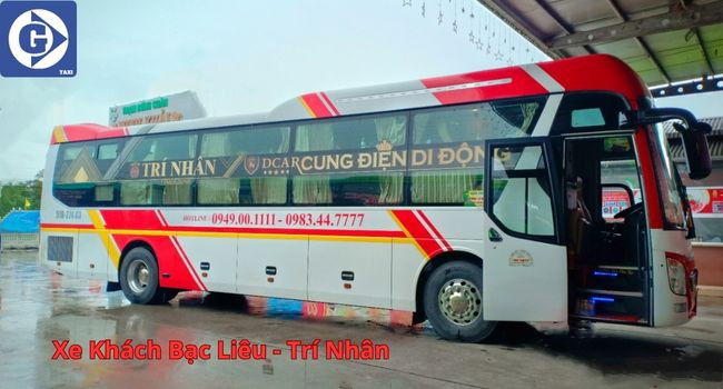 Một dãy xe khách chất lượng cao sẵn sàng phục vụ hành trình từ/đến Bạc Liêu