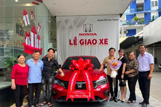 Một góc ngoại thất của Honda City