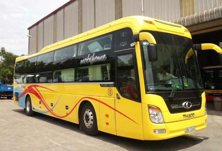 Một loại xe chất lượng cao tại Bến xe Mộc Châu