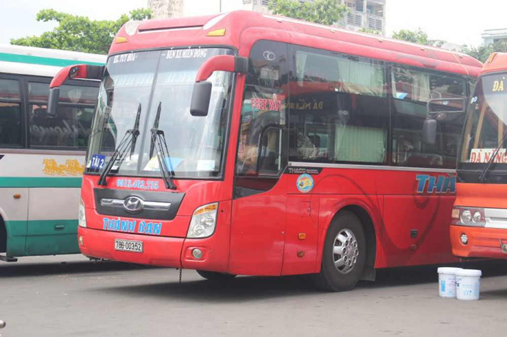 Một trong những xe khách đi Phú Yên chất lượng cao thuộc sở hữu của nhà xe Thành Ban