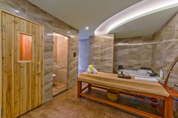 Không gian tại phòng massage và spa tại Mường Thanh Pleiku