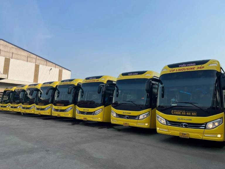Nâng cấp phương tiện hiện đại của hãng xe khách Tuấn Hưng.
