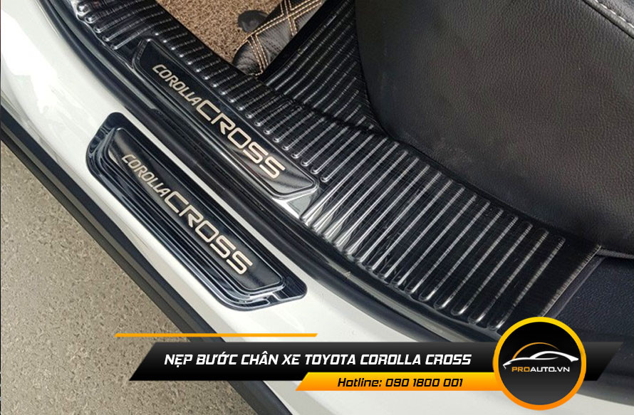 Nẹp bước chân chống trầy xước cho xe Kia Cerato