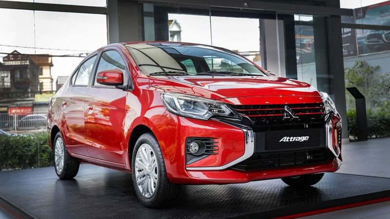 Ngoại hình hiện đại của Mitsubishi Attrage