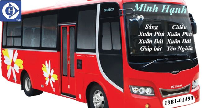 Ngoại thất xe khách Nam Định hiện đại