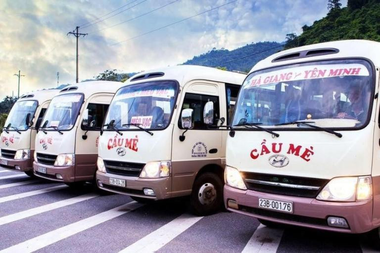 Nhà xe Cầu Mè cung cấp cả xe ghế ngồi chất lượng cao