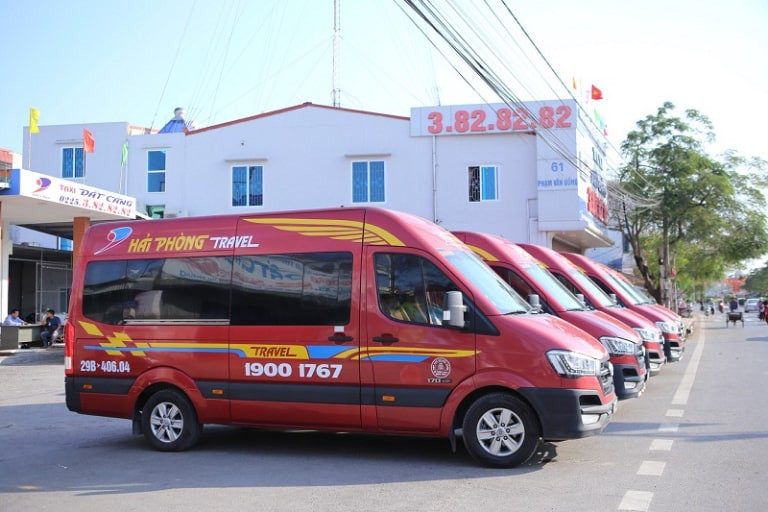 Nhà xe Hải Phòng Travel với đội xe nổi bật trên tuyến Gia Lâm Hải Phòng