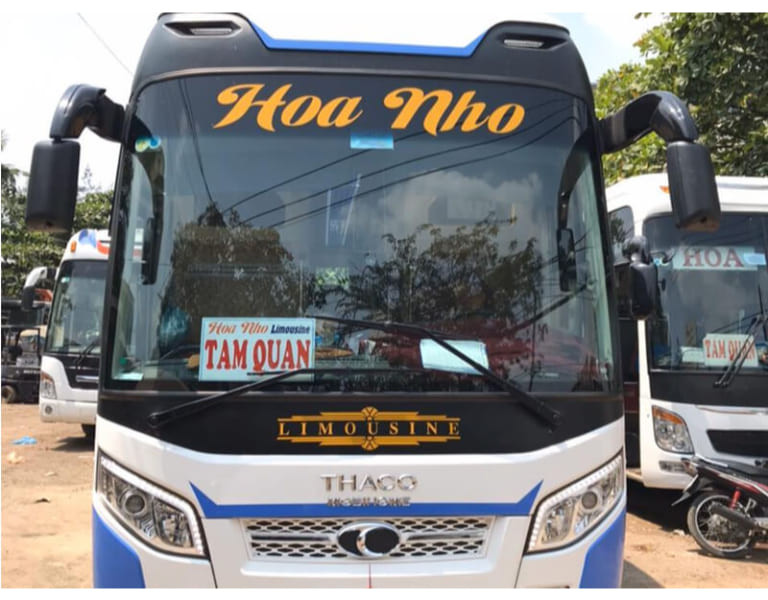 Nhà xe Hoa Nho cung cấp dịch vụ vận tải hành khách liên tỉnh uy tín