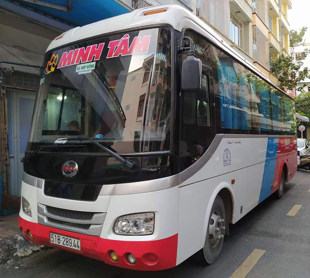 Nhà xe Minh Tâm được tin dùng cho hành trình xe giường nằm đi Tiền Giang