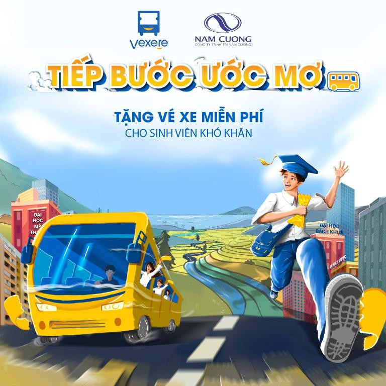 Nhà xe Nam Cường liên kết với các nền tảng đặt vé online