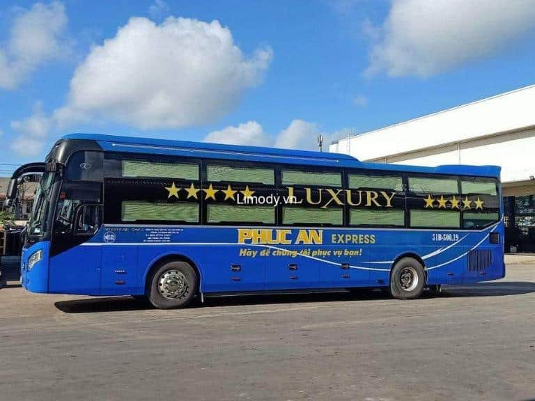 Nhà xe Phúc An với xe giường nằm hiện đại