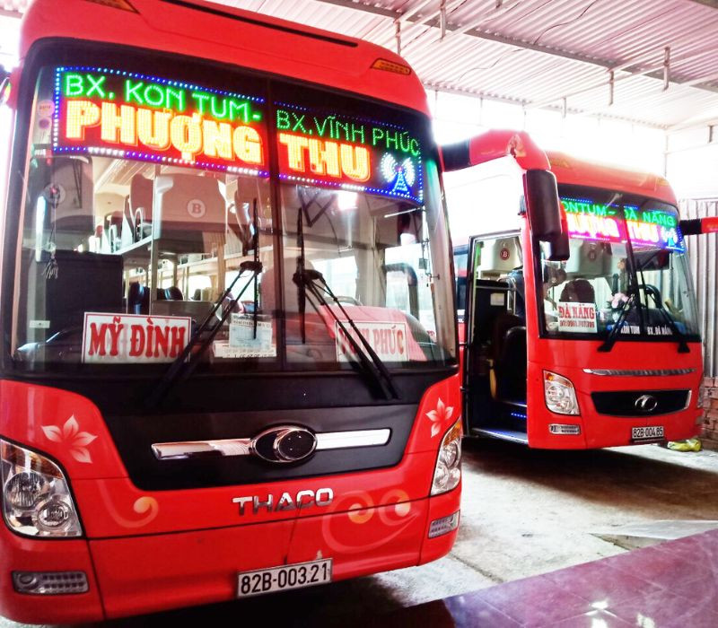 Nhà xe Phượng Thu là lựa chọn đáng tin cậy cho chuyến xe đi Măng Đen