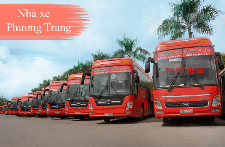 Nhà xe Phương Trang với hệ thống xe đa dạng