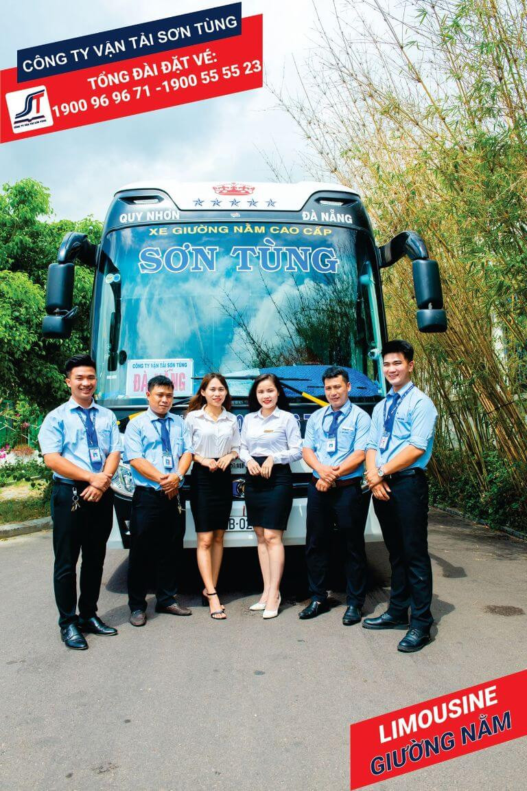 Nhà xe Sơn Tùng với dàn xe khách hiện đại