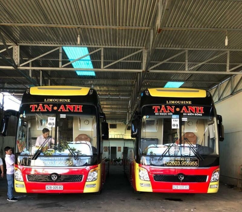 Nhà xe Tân Anh cung cấp dịch vụ xe đi Măng Đen chất lượng
