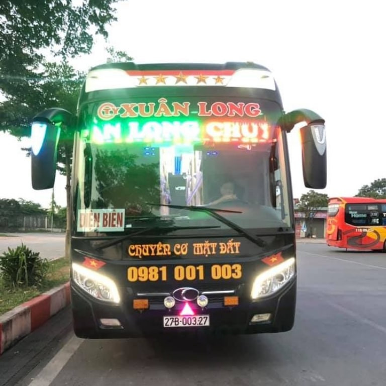 Nhà xe Xuân Long chuyên chở hành khách tuyến Hà Nội Điện Biên