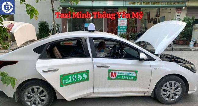 Nhân viên Taxi Minh Thông Yên Mỹ sẵn sàng phục vụ