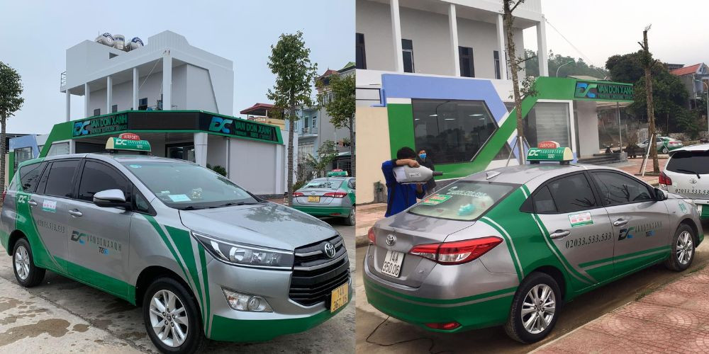 Nhiều lựa chọn đặt xe taxi cho hành trình khám phá Hạ Long và Vân Đồn.