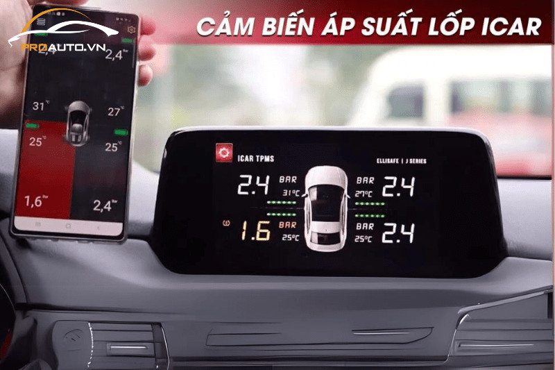 Những yếu tố cần lưu ý khi lựa chọn cảm biến áp suất lốp