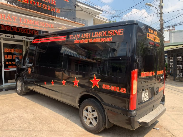 Nội thất hiện đại và tiện ích của xe Thịnh Phát – Tuấn Anh trên tuyến Nha Trang Đắk Lắk