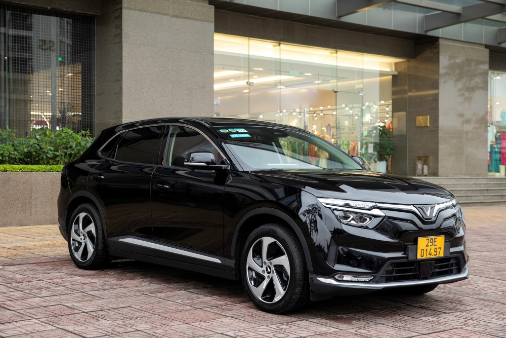 Nội thất sang trọng của taxi điện VinFast VF 8 LuxuryCar 5 chỗ
