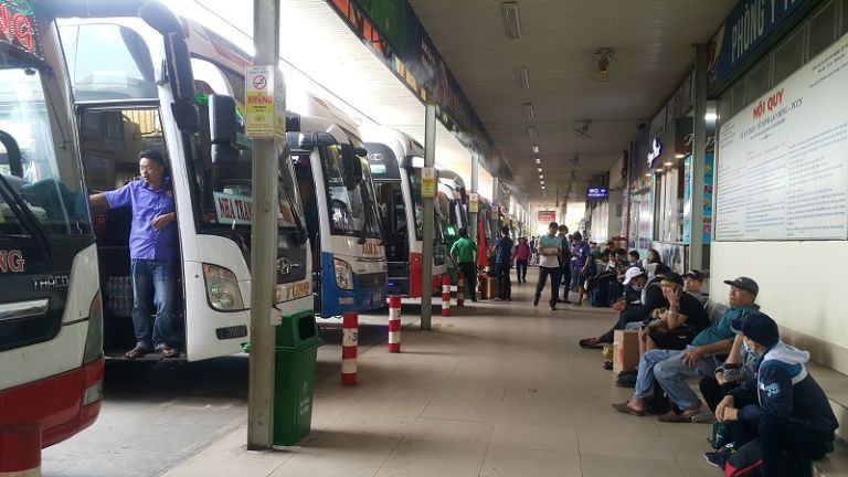 Nội thất sang trọng trên xe đi Tây Nguyên từ Bến xe Mỹ Đình