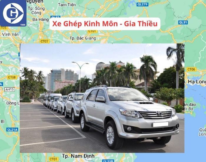 Nội thất thoải mái trên xe ghép Gia Thiều Kinh Môn