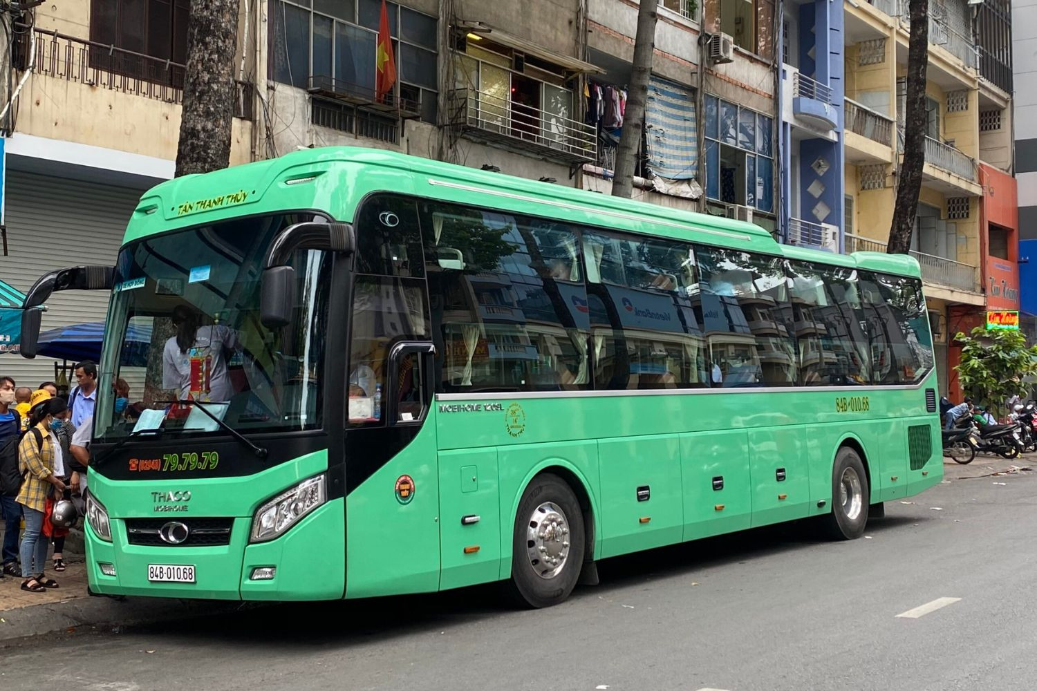 Nội thất tiện nghi của nhà xe Thanh Thủy Limousine tuyến Phú Yên Bình Dương