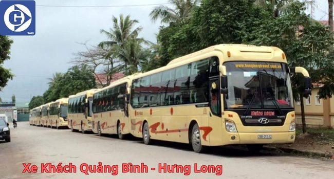 Nội thất tiện nghi của xe khách Hưng Long trên tuyến Quảng Bình