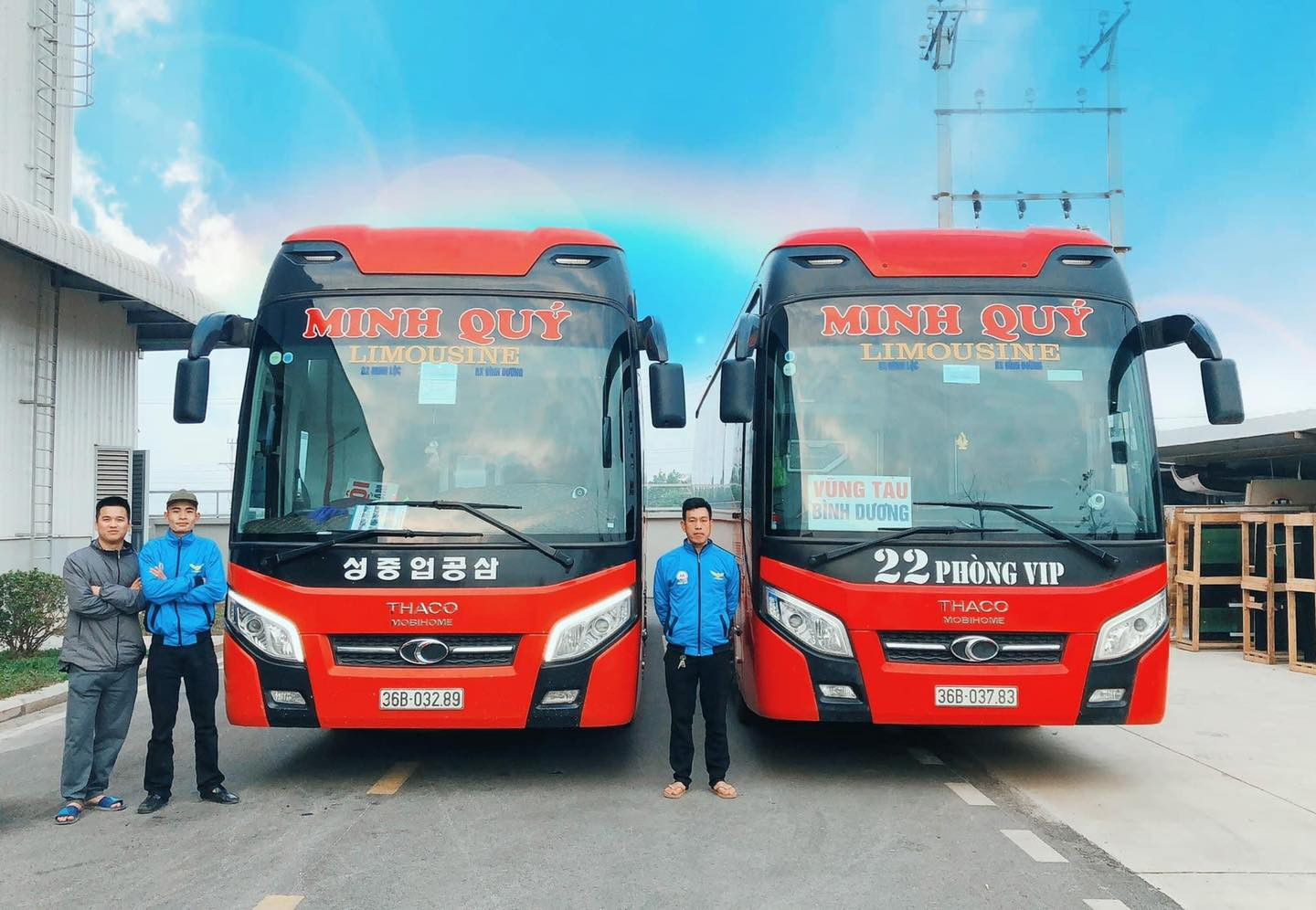 Nội thất tiện nghi của xe limousine Minh Quý chạy tuyến Hà Nội Bình Dương